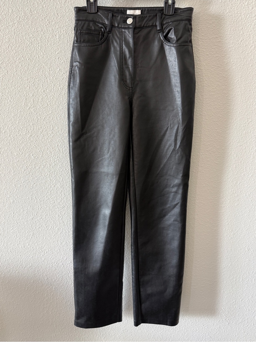 Aritzia Wilfred Faux-Leather Pants